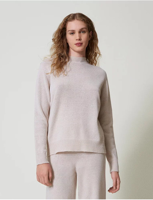 Twinset lange mouw pull goud