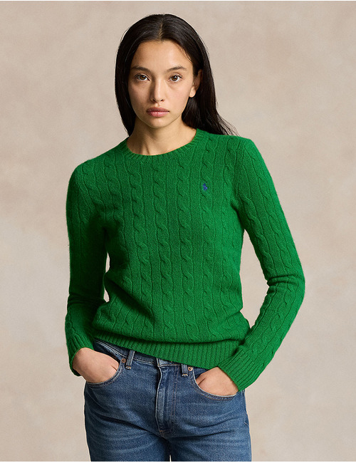 Ralph Lauren Dames lange mouw pull groen