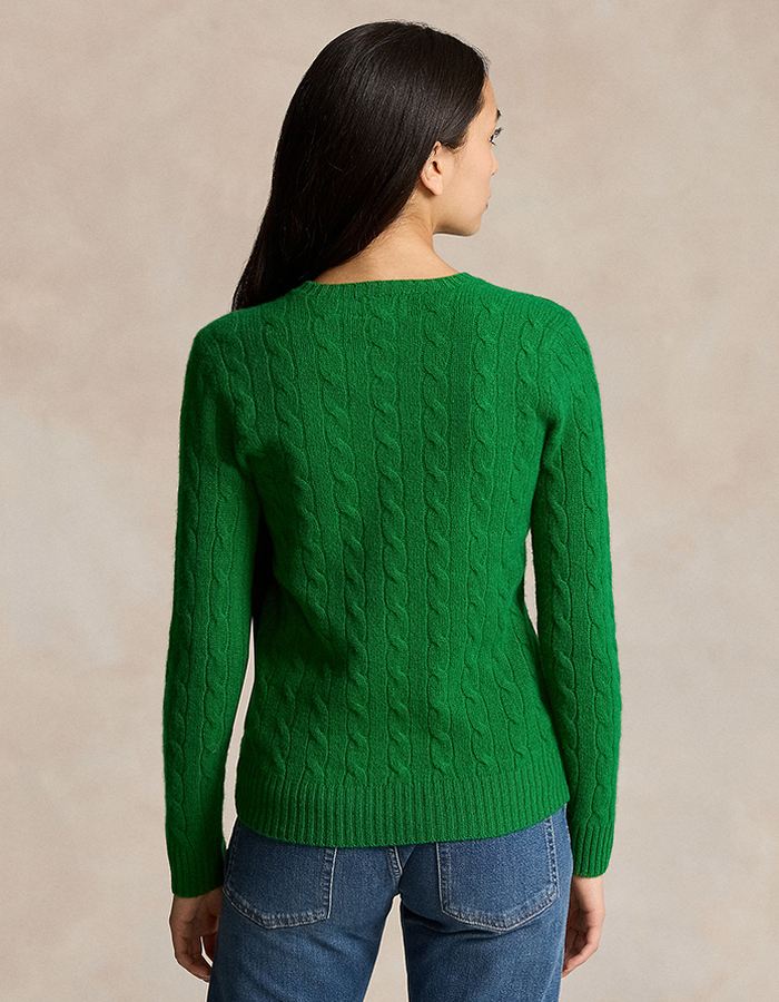 Ralph Lauren Dames lange mouw pull groen