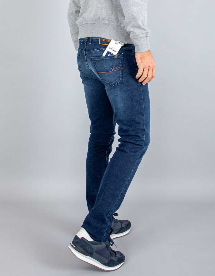 Atelier Noterman slim fit jeans blauw