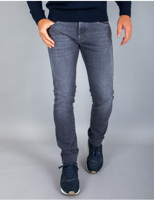 Atelier Noterman slim fit jeans grijs