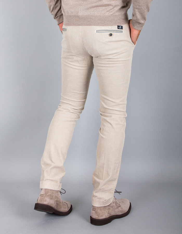 Mason's modern fit broek ecru