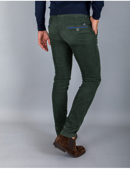 Mason's modern fit broek groen