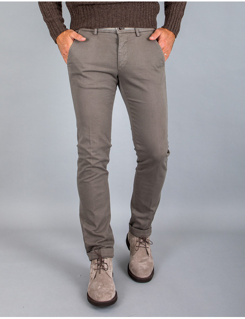 Mason's modern fit broek bruin