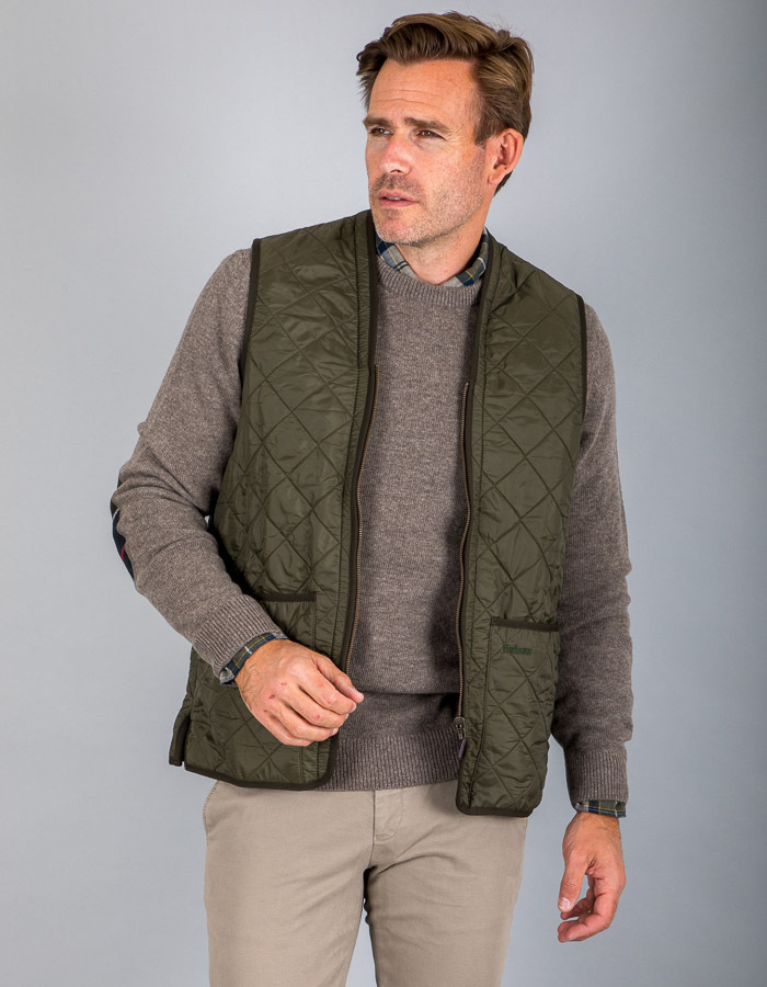 Barbour bodywarmer groen