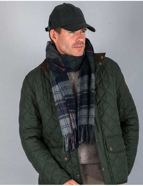 Barbour sjaal marine