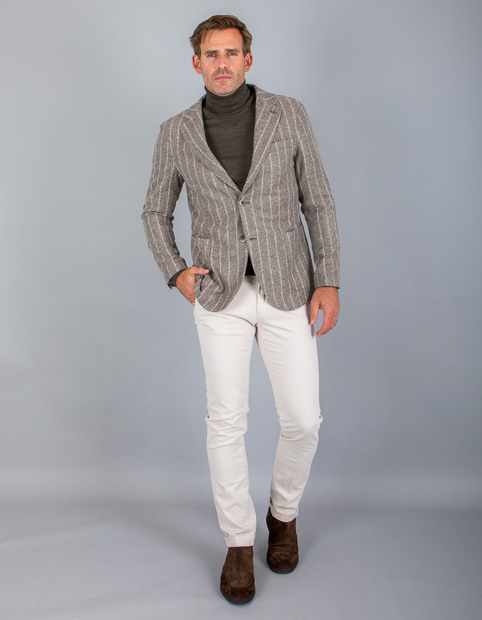 At.p.co modern fit blazer ecru