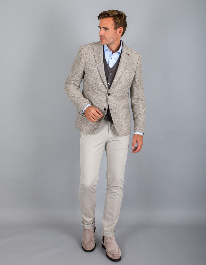 Roy Robson slim fit blazer beige