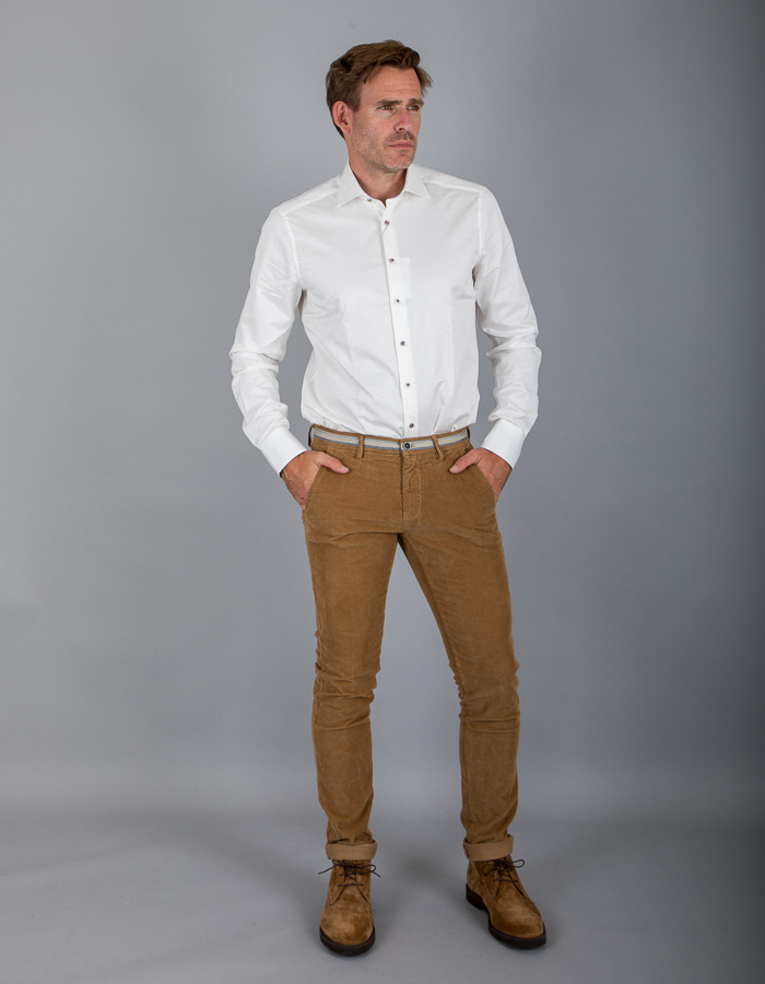 Stenströms slim fit hemd ecru