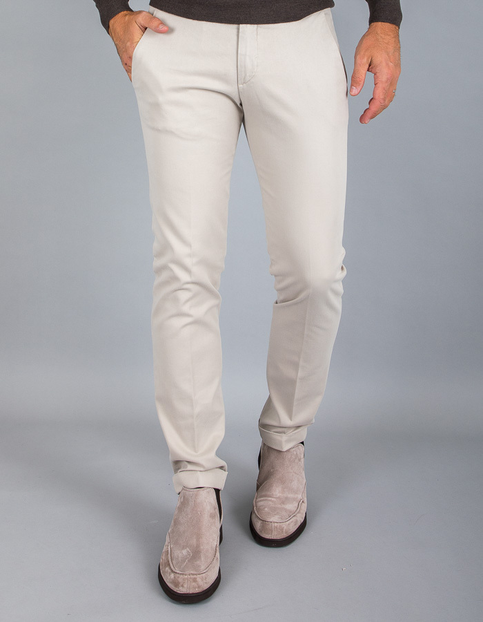 Briglia modern fit broek ecru