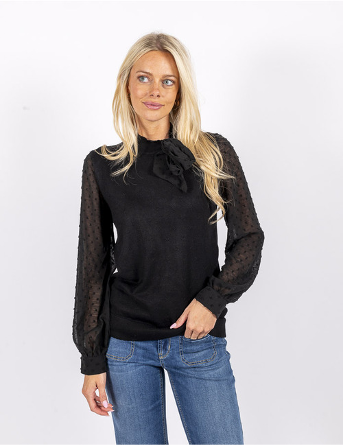 Leo & Ugo tops zwart