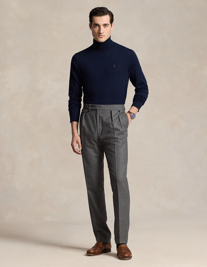 Washable Wool Turtleneck