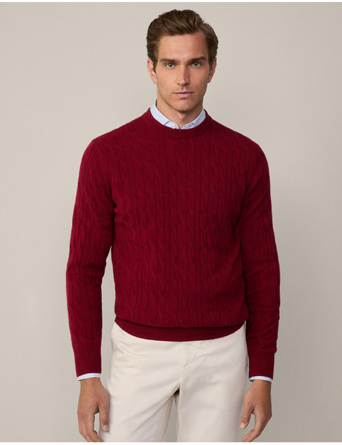 Crew Neck Wool Jumper