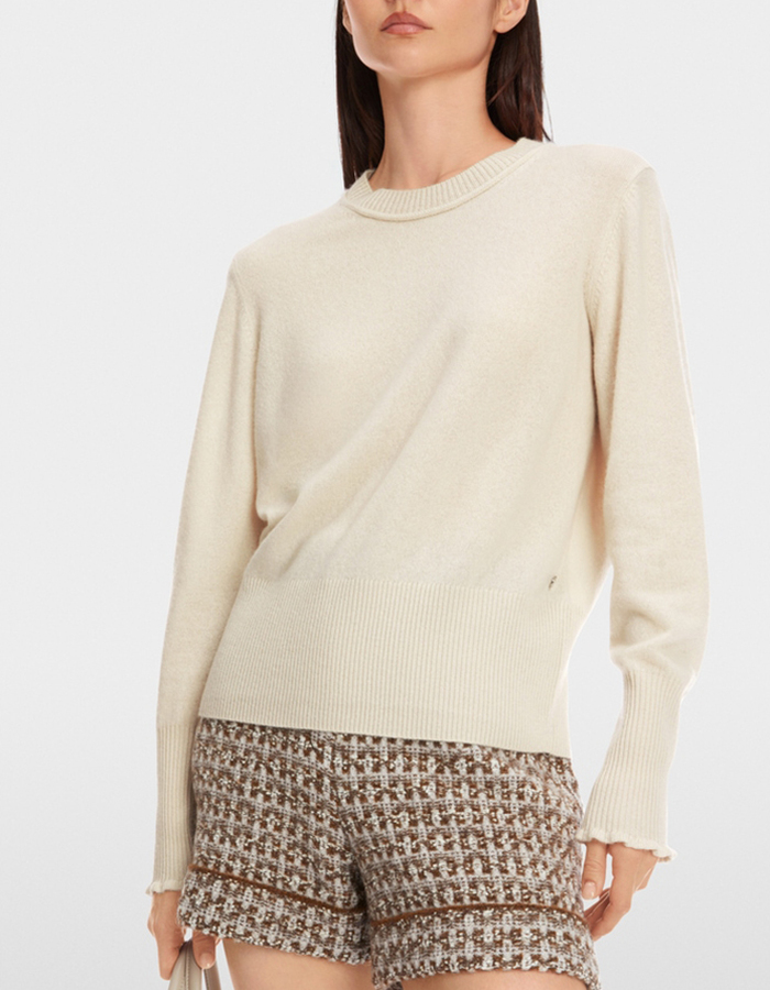 Marccain lange mouw pull beige