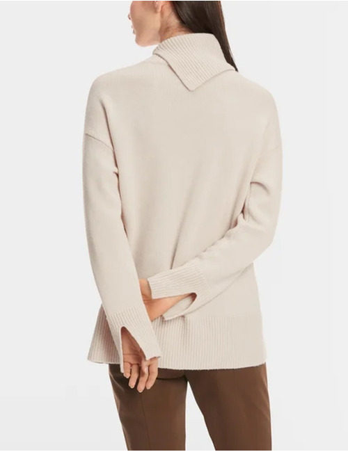 Marccain lange mouw pull beige