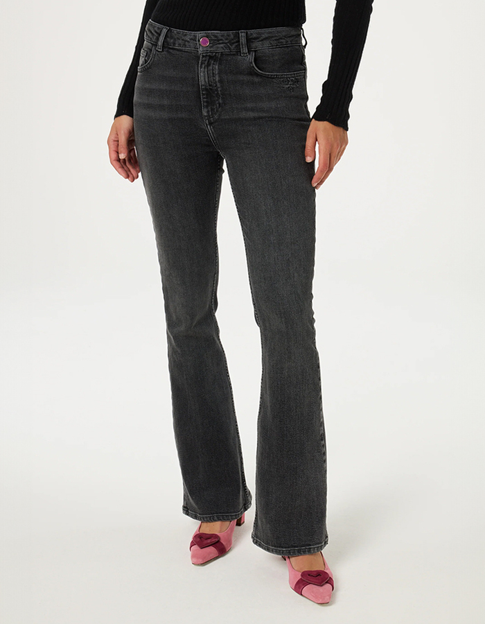 Fabienne Chapot regular fit jeans grijs