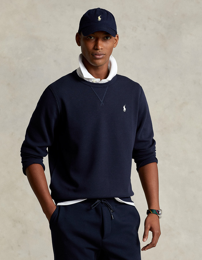 STANDARD FIT DOUBLE-KNIT SWEATSHIRT