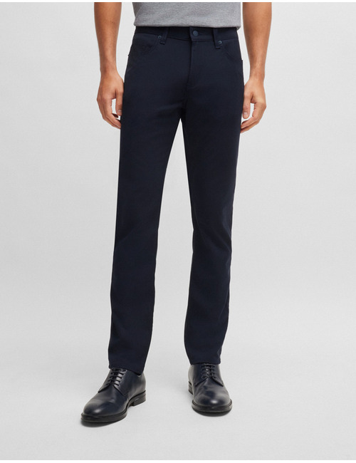 Delaware Slim-fit jeans van geweven stretchmateriaal