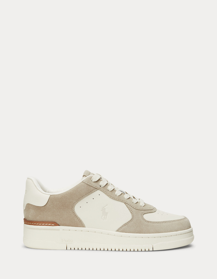 MASTERS COURT LEATHER-SUEDE SNEAKER