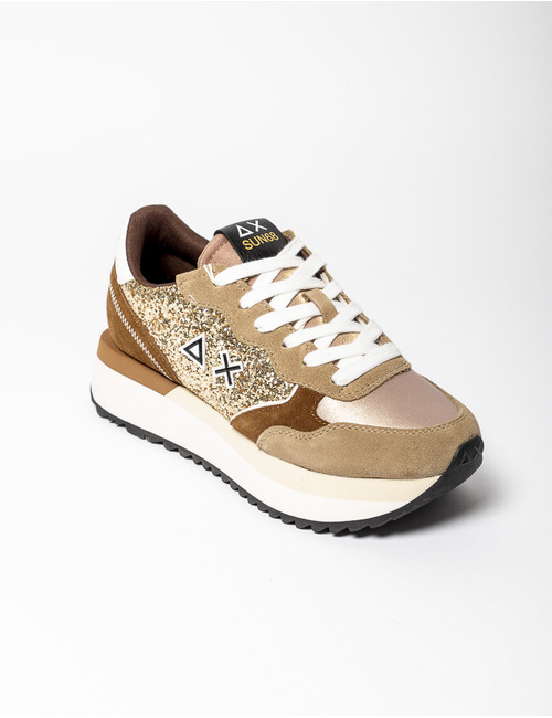 Sun 68 Schoenen sneaker camel