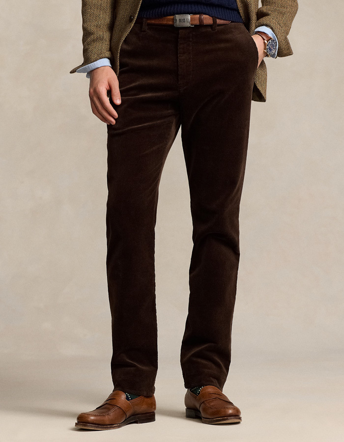 STRETCH SLIM FIT CORDUROY PANT