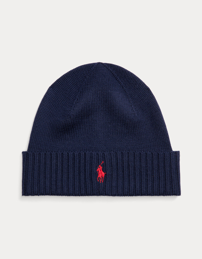 SIGNATURE PONY WOOL BEANIE