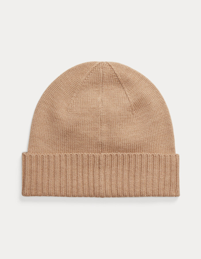 SIGNATURE PONY WOOL BEANIE