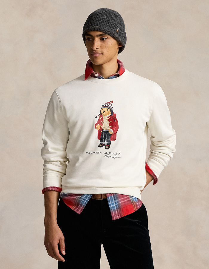 POLO BEAR FLEECE SWEATSHIRT