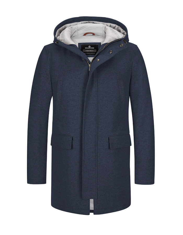 Parka met vaste capuchon