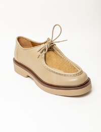 Ctwlk veterschoenen beige