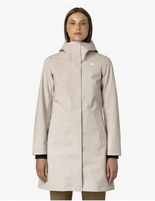 Kway regenjas beige