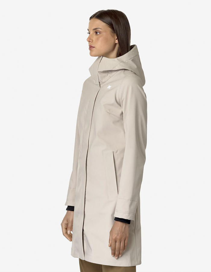 Kway regenjas beige