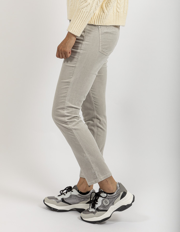 Cambio 5-pocket broek grijs