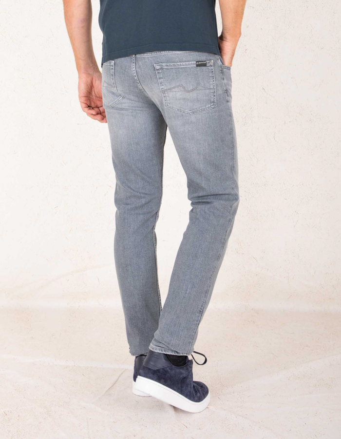 7 For All Mankind slim fit jeans grijs