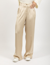 Due Amanti geklede broek beige