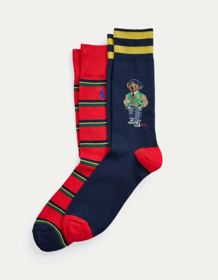 POLO BEAR TROUSER SOCK 2-PACK