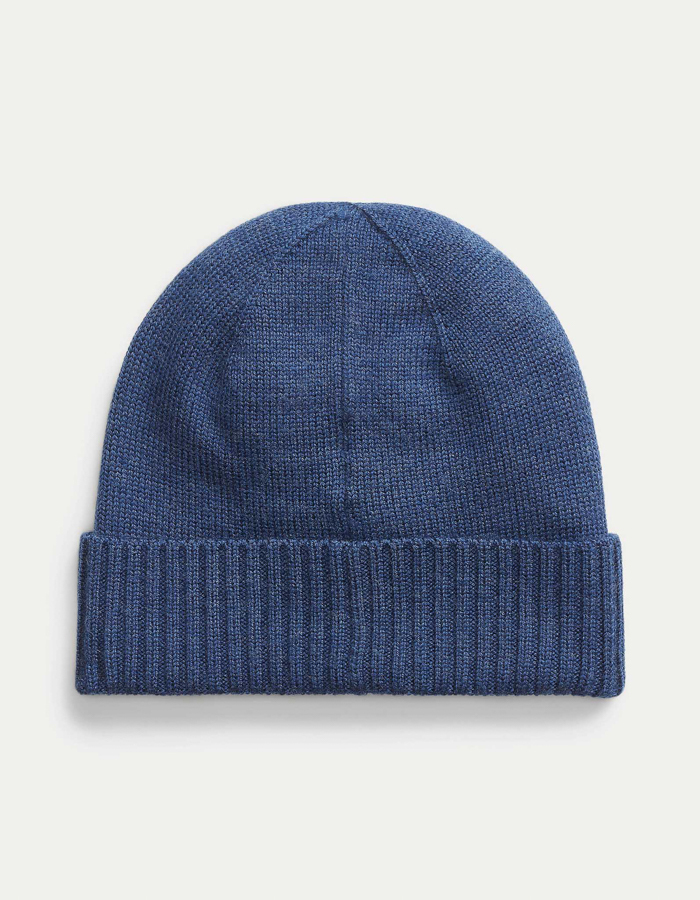 SIGNATURE PONY WOOL BEANIE