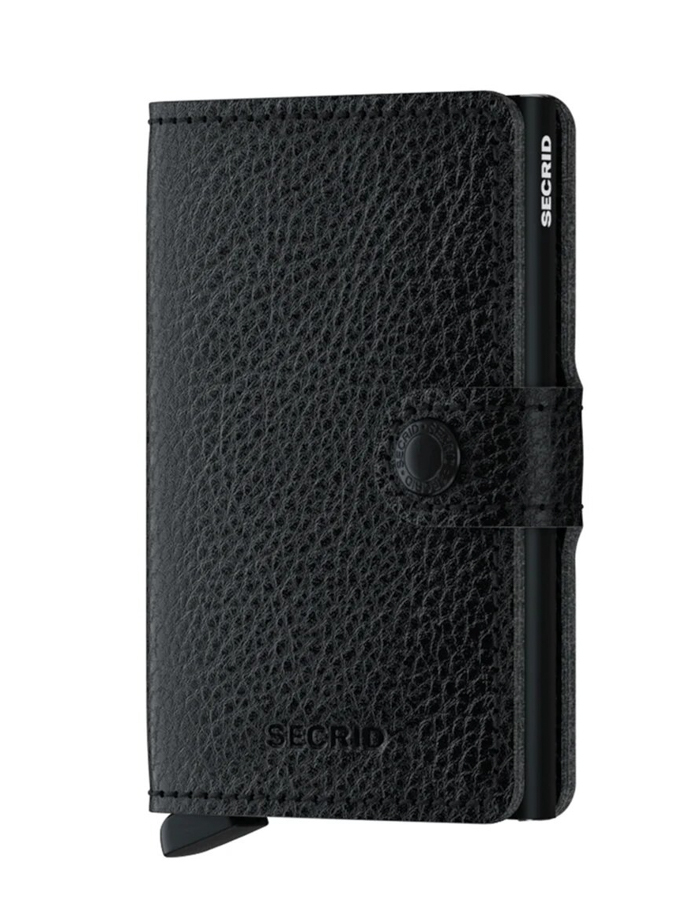 Secrid Miniwallet Portemonnee Veg black-black