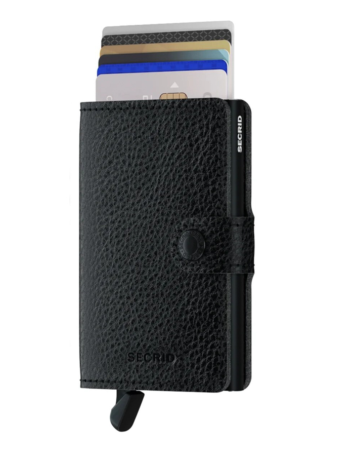 Secrid Miniwallet Portemonnee Veg black-black