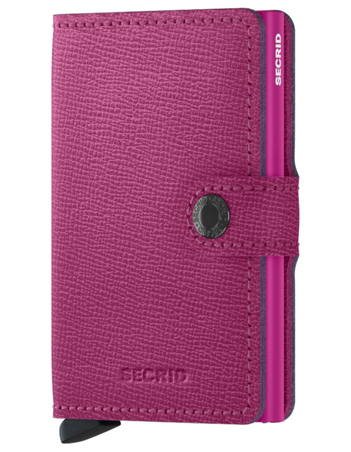 Secrid Miniwallet Portemonnee Crisple fuchsia