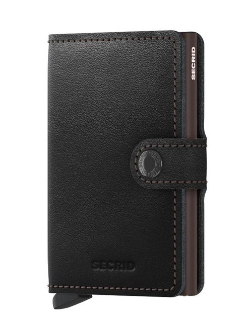 Secrid Miniwallet black brown