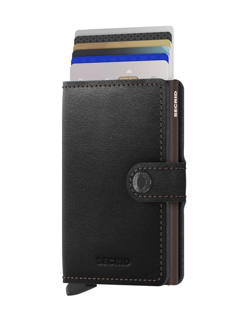 Secrid Miniwallet black brown