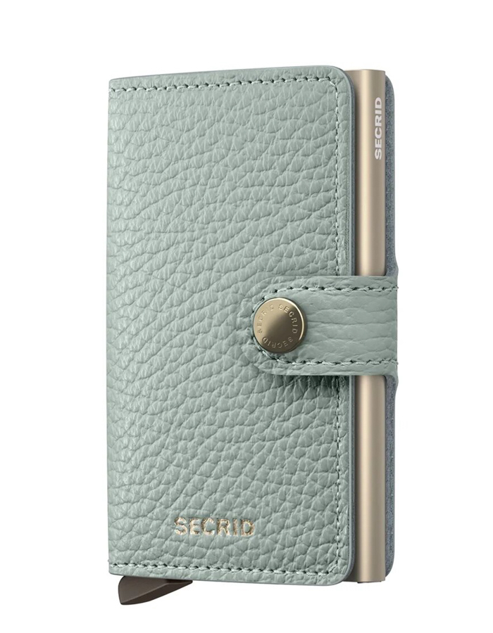 Secrid Miniwallet Pebble sea green