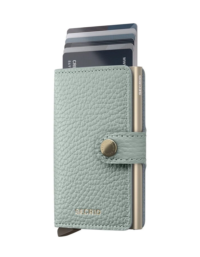 Secrid Miniwallet Pebble sea green