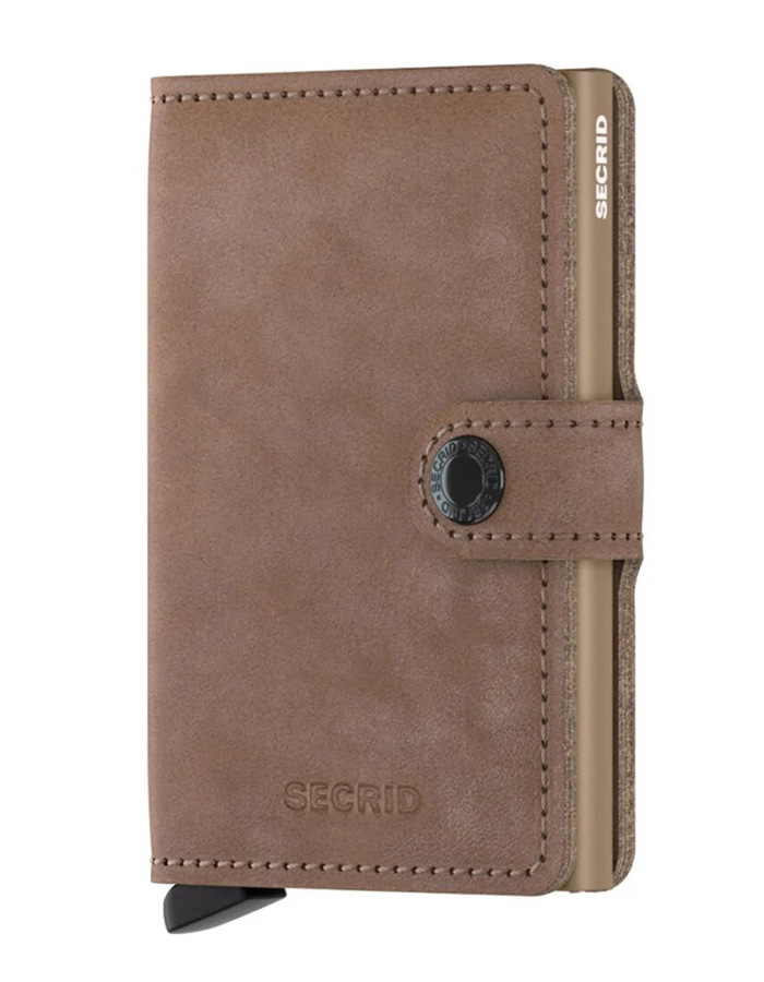 Secrid Miniwallet Portemonnee Vintage taupe