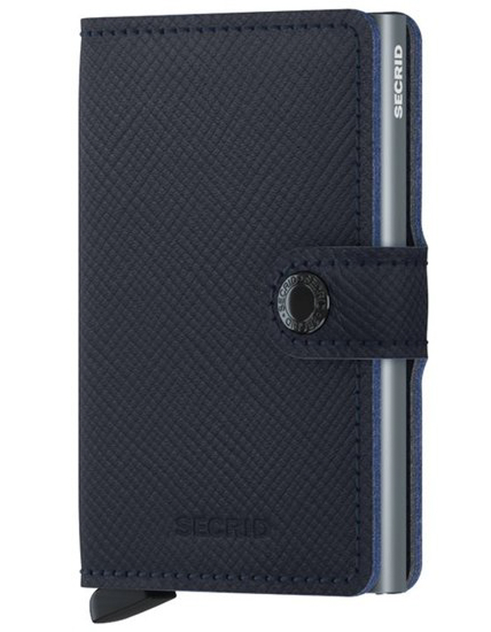 Secrid Miniwallet Saffiano Navy