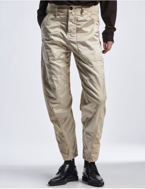 High 5-pocket broek ecru