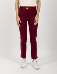 Due Amanti geklede broek bordeaux