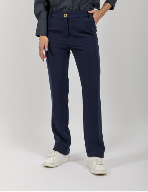 Due Amanti geklede broek navy