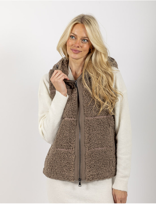 Oakwood bodywarmer taupe